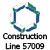 Construction Line Reg Number 57009